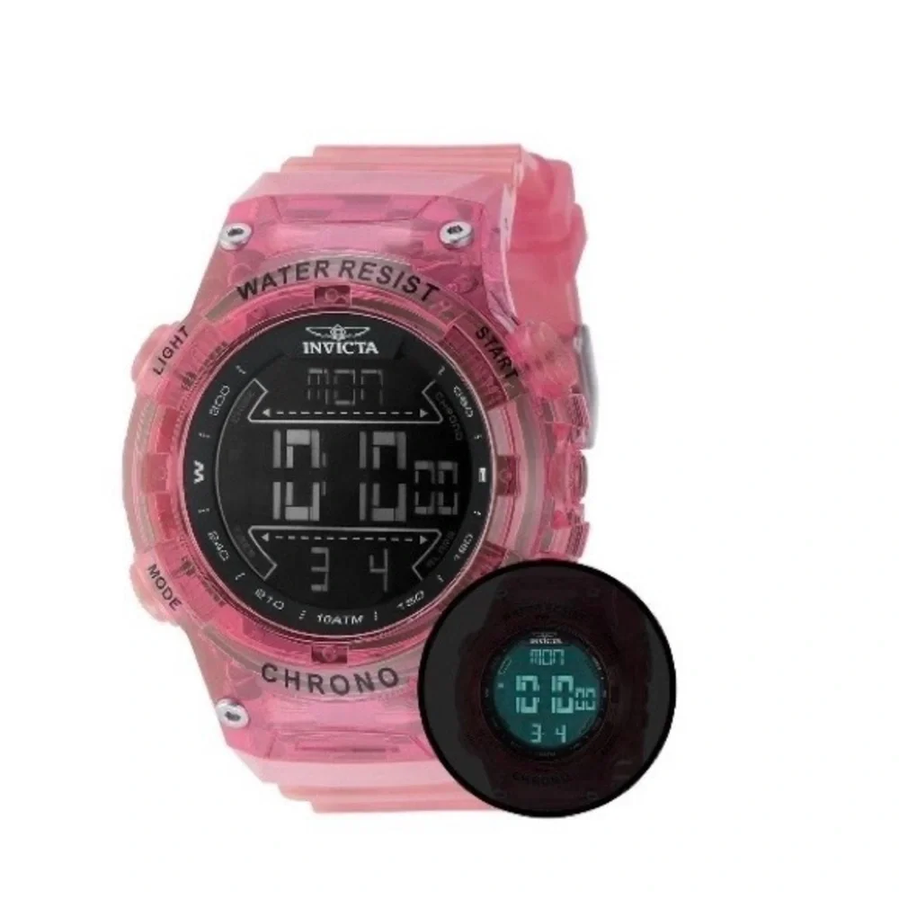 Invicta‎ Transparent Pink Smartwatch